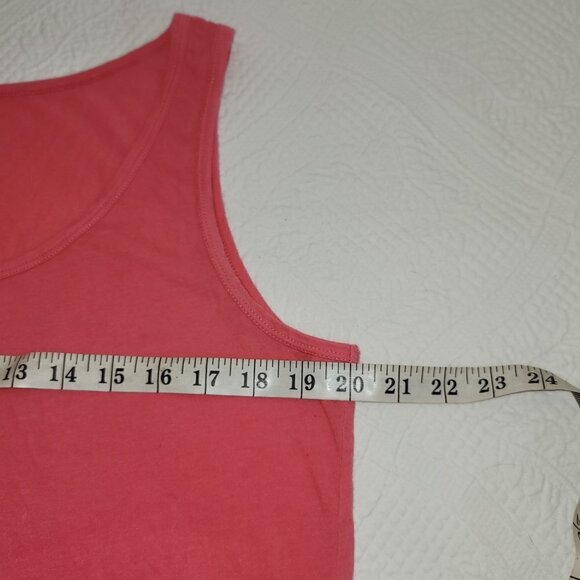624. Disney Parks DisneyLand Tank Top Pink Sz L - Picture 3 of 7